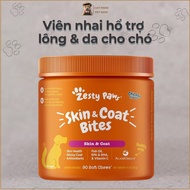 Zesty Paws - Skin & Coat Bites - Helps Skin stay healthy and shiny