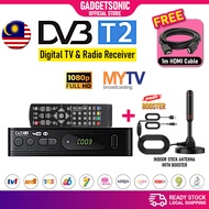 Dekoder MYTV Decoder DVB T2 Myfreeview HDTV Digital TV Receiver DVBT2 Tuner Malaysia My Freeview Ant