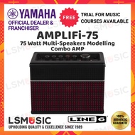 LINE 6 AMPLIFI-75 Modelling Guitar Amplifier Combo with Multi-Speakers 75 Watt 5 x 8" Custom Guitar 