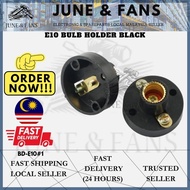 E10 BULB HOLDER BLACK (E10#1)