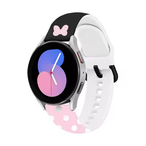 Printing Silicone Strap For Samsung Watch 4 5 40mm 44mm Watch 3 41 45mm Active2 GearS3 Bracelet For 