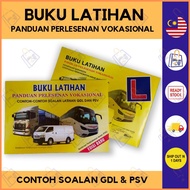 Buku Latihan Contoh Soalan Lesen Vokasional PSV GDL E-Hailing Teksi Kereta Practice Exercise Book Taxi Test JPJ Vehicle