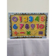 NUMBER puzzle TOY