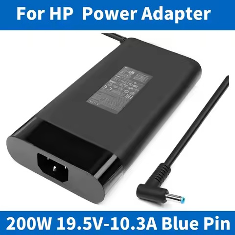 19.5V 10.3A 200W AC Laptop Power Adapter For HP ZBook 17 G5 Series, HP Laptop 15-dc0000 Series,TPN-D