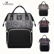 Lequeen Maternity Diaper Bag Large Capacity Baby Bag Travel Backpack Designer Nursing Bag for Baby C