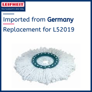 Leifheit Clean Twist Mop Set (Spin/Spinning/Spinnable Mop) L52019/L52101 (Microfibre/Microfiber) Replacement Head L52095