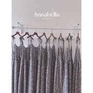 Long 2-strap dress Annabella Anna flattering stone blue beach maxi dress from 50-75kg