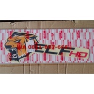 TIGER STICKER - TIGER STICKER ISUZU ELF NKR71