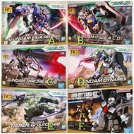 💥🆕 HG 1/144   🟣 A.能天使r2 高達 🟡B. GN-000 O高達( A, C, D型) 🔵 C. 座天使高達一型 🟠D. GN-002 力天使高達  🟤E. 鐵人式地面型 🔴F. A