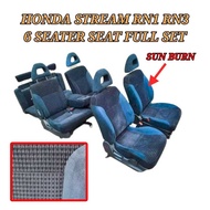 6 Seater Car Seat / Kusyen Kereta Honda Stream RN1 RN3 00-06 6 Seater Car Seat / Kusyen Kereta 6 Ora