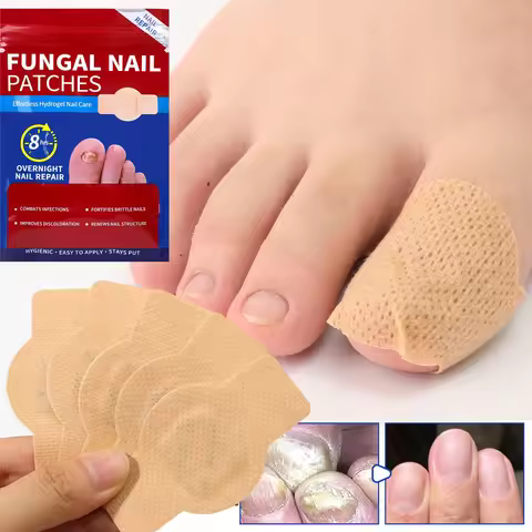 21Pcs Waterproof Nail Decor Patch, Self-Adhesive Nail Protective Stickers for Damaged Nail Surface D