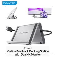 PULWTOP BD239B DOCKING STATION DUAL MONITOR 4K@60Hz FOR MacBook Pro/Air M3 Pro/M4 DOCKING STATION ST