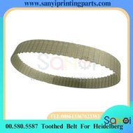 Best Quality 00.580.5587 Toothed Belt 10AT 5x340 AT5-340-10 For Heidelberg SM74 CD74 Printing Machin