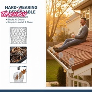 [TinchighM] Leaf Bloing Gutter Drain Filter Durable Rustproof Roof Eaves  Strainer for Residential G