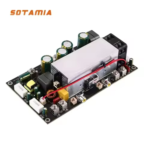 SOTAMIA 2000W IRS2092 Power Amplifier Class D HIFI Amplifier Dual Channel Amp 2x1000W BTL Amplificad