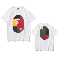 BAPE Original T-shirt Fashion trend Japan Brand ape head print short-sleeved tops for men and women 