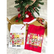 •ECLAIRE• 043 TSHIRT XMAS MICKEY