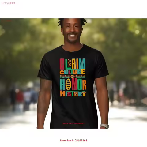 Juneteenth T Shirt Claim Culture Honor History SweaT Inspirational Bold Colors Plus Sizes African He