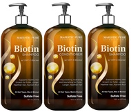 Majestic Pure Biotin with DHT Blocker Complex Shampoo and Conditioner Set (16 oz each) and Biotin Sh