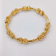 22k / 916 Gold Cutting Ball Bangle