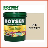 ♘ BOYSEN FLAT LATEX OFF WHITE ( 1 GALLON ) B-702 PERMACOAT ========================= OFFWHITE 1 GAL
