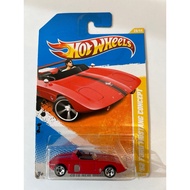 Hot Wheel '62 Ford Mustang Concept Red Diecast Model Car