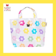 Kloset &amp; Etcetera Sunny Flower Glossy Shopping Bag กระเป๋าถือลายดอกไม้