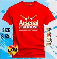 KAOS ARSENAL FOR EVERYONE BIG SIZE (S-5XL) KAOS ARSENAL / KAOS THE GUNNERS  KAOS ARSENAL / KAOS THE 
