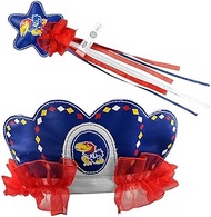 NCAA Kansas Jayhawks Princess Tiara and Wand Set