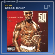 แผ่นเสียง 50 Cent Get Rich Or Die Tryin' ใหม่ ซีล 50 Cent Vinyl LP