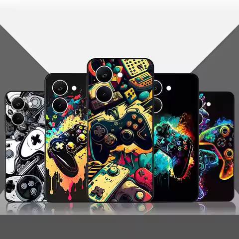 Phone Cover Case for Xiaomi Poco X8 Pro F3 F8 M3 M4 M7 X3 X4 X5 X7 C61 C71 C85 F1 C50 C75 M5 Game Gr
