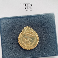 Unique FBI ACADEMY Engraved Badge