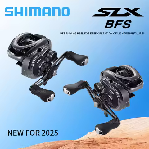 SHIMANO Baitcasting Reel SLX BFS Fishing Reel New SVS Infinity braking system 8.2/7.2/6.3 Ratio HAGA