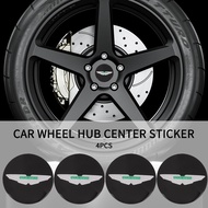 4pcs Car Wheel Stickers 56mm Auto Center Hub Cap Decal For Aston Martin DB S 11 9 V12 Zagoto Virage 