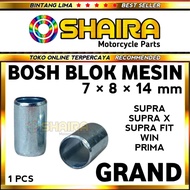 MESIN BOSH ENGINE BLOCK HONDA 7 田 8 田 14 / BOS BLOCK GRAND / SUPRA / SUPRA FIT / WIN / PRIMA / SUPRA