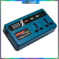 kiss Power Supply Convert 18-21V Direct Current to 220V Alternating Current Featuring USB Type C Por