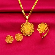 Original 916 Gold Pawnable Necklace For Women Pawnable Sale Lucky Milan Chain 1.3mmW 45cm 2-2.3g G G