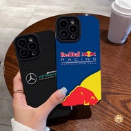 F1 Team Logo Leather Phone Case for iPhone 17 Pro Max 16 16E 15 14 13 12 11 Pro Max 8 7 Plus X XR Xs