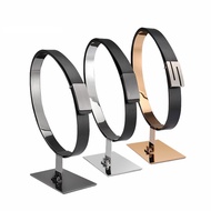 Stainless Steel Belt Display Stand Floor-standing Belt Display Stand Clothing Store Display Props Di