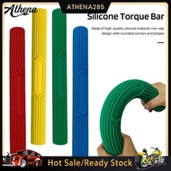 Athena✪Silicone Flex Therapy Bar Strength Training Twist Bar Tennis Elbow Physical Therapy Bar Tendo