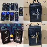 Asics shoe bag and Asics socks