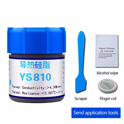 Silicone grease thermal paste CPU heat dissipation silicone grease silicone grease laptop LED silico