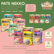 Combo 24-48 Nekko (70g) / Pate Nekko Jelly - Creamy - Gravy - Mousse đủ vị dành cho mèo