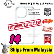 [Ori] ITSKINS Hybrid // Clear Magsafe Case Compatible for iPhone 14 (6.1) & 14 Plus(6.7) & 14 Pro (6