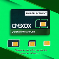 ONEXOX SIM REPLACEMENT XOX SIM REPLACEMEMT XOX SIM CARD