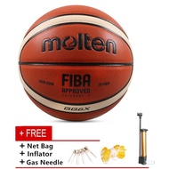 Original Molten GG6X Basketball Size 6 For Women Match Training PU Leather Free Gift