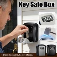 AirBnb Wall Mount Safe Box 4 Digit Password Lock for Key Storage Lock Box COD AirBnb Key Locker