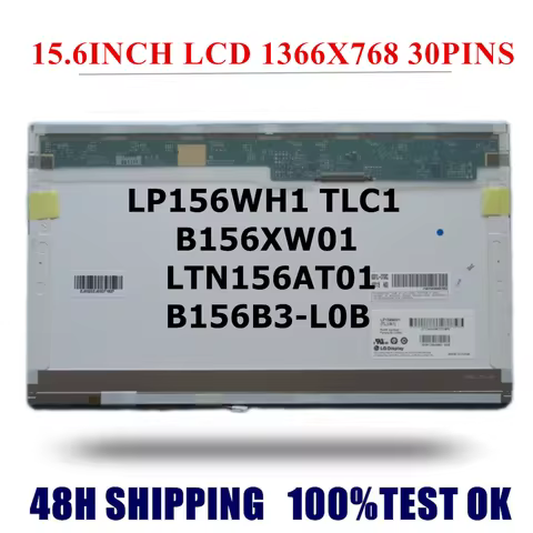 Original 15.6INCH LCD SCREEN LP156WH1 TLC1 N156B3-L0B FOR For Acer Aspire 5552 5552G 5738ZG For Sams