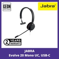 JABRA 4993-829-289 Evolve 20 Mono UC, USB-C