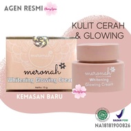 (Agen Resmi) Meronah Whitening Glowing Cream Original BPOM Meronah Beauty Care Krim Wajah Krim Siang